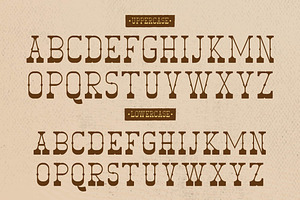 Patuoh Western Slab Serif