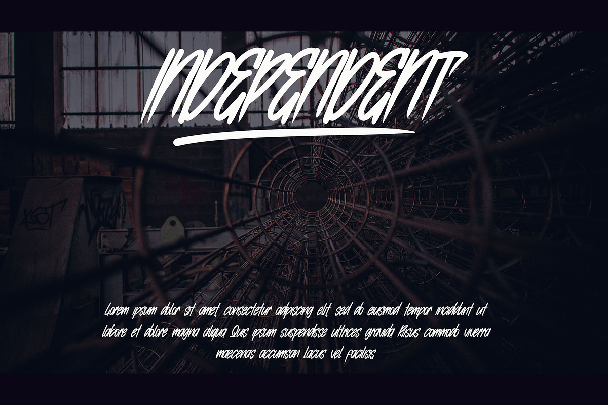 Quick Ankle Brush Font, a Handwritten Font by NTC Graphic (Photo 2 of 8)