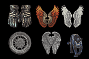 Outlaw Revival Collection, an Object Graphic by Avery Burke Creative (Thumbnail 5 of 12)