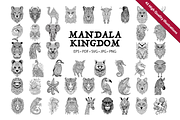 45 Mandala Animal Illustrations, a Graphic by WarmSoftAndCozy (Thumbnail 4 of 9)