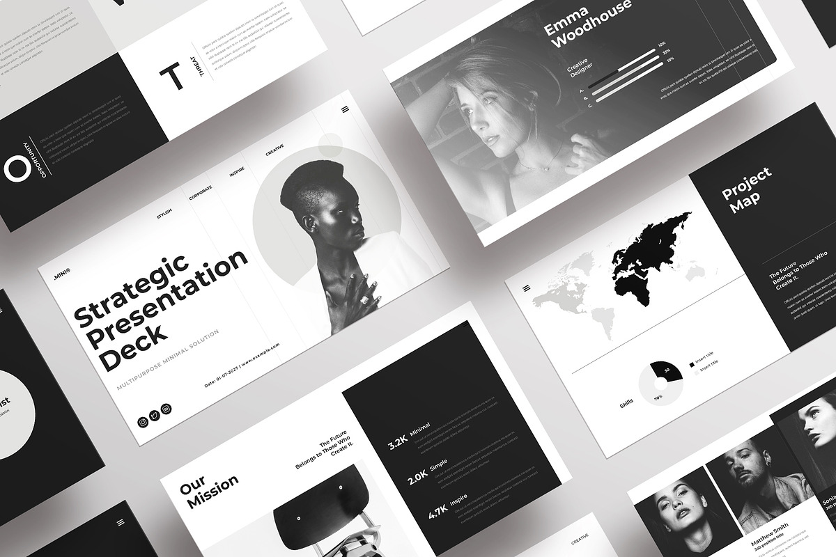 Minimal Creative Presentation Design, a Presentation Template by ArtisanaAura (Photo 3 of 11)