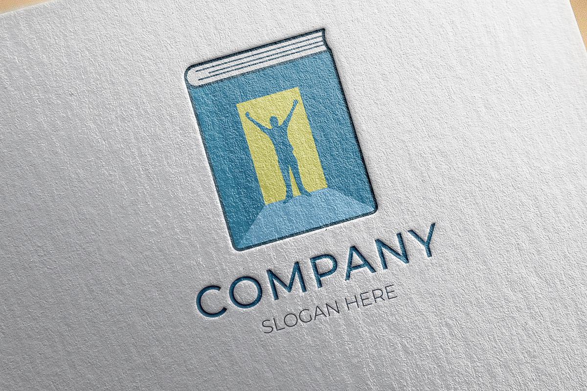 Book success man logo, a Branding & Logo Template by Medianeka (Photo 1 of 3)