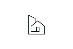 Real Estate Modern Minimal Logo