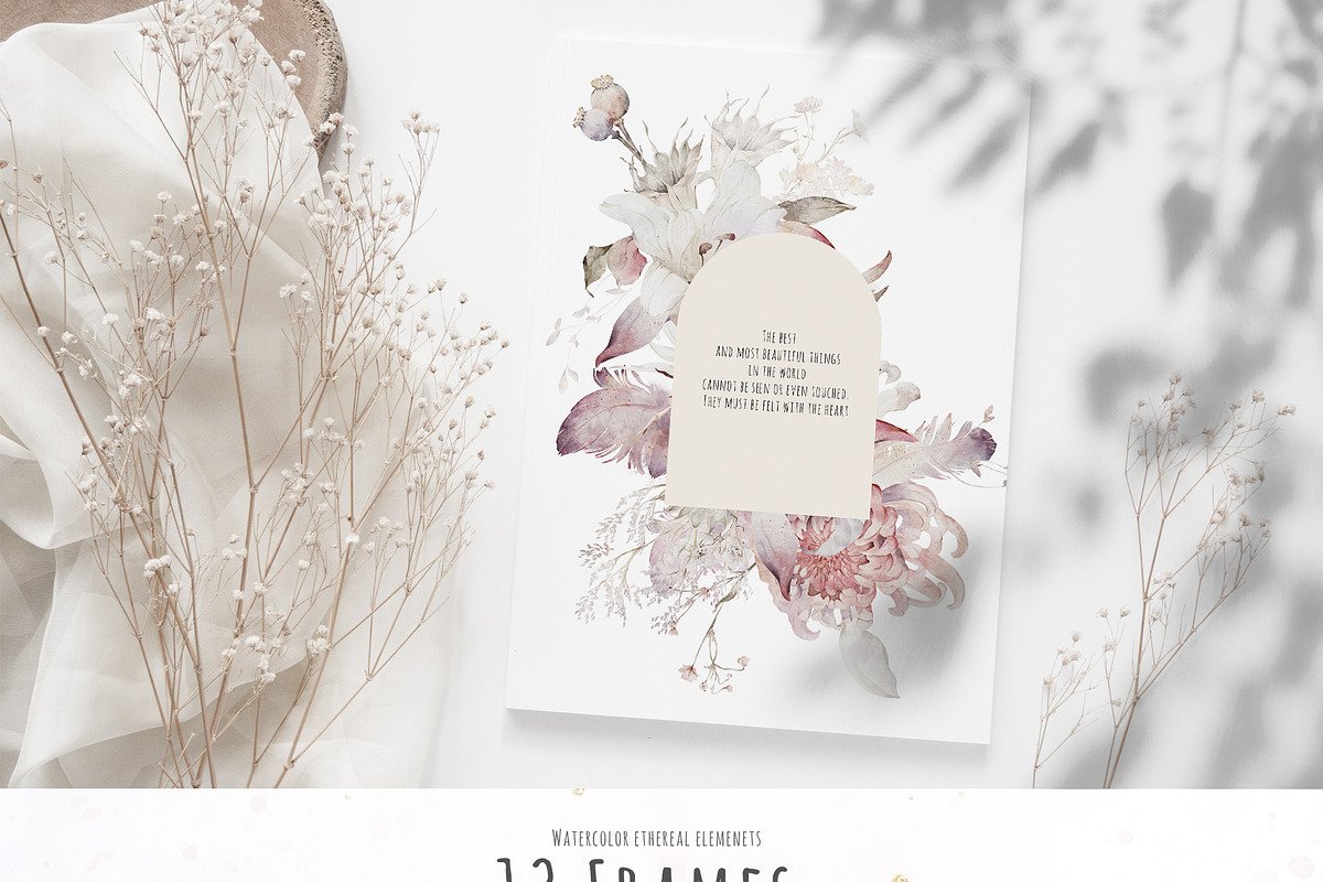 Ethereal Watercolor Flowers, a Decorative Illustration by Damian Roh (Photo 8 of 19)