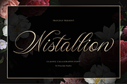 Wistallion | Classic Calligraphy, a Script Font by gracetype_studio (Thumbnail 1 of 12)