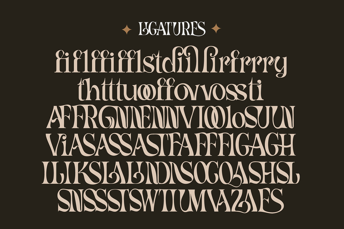 Fd Parfume Serif Font + Swashes, a Serif Font by Fortunes Co (Photo 6 of 12)