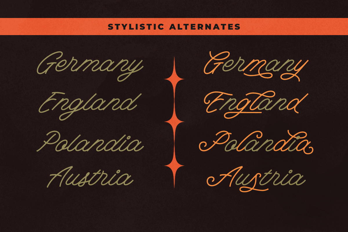 The Hildesheim Monoline Script, a Script Font by Letterhend Studio (Photo 7 of 9)