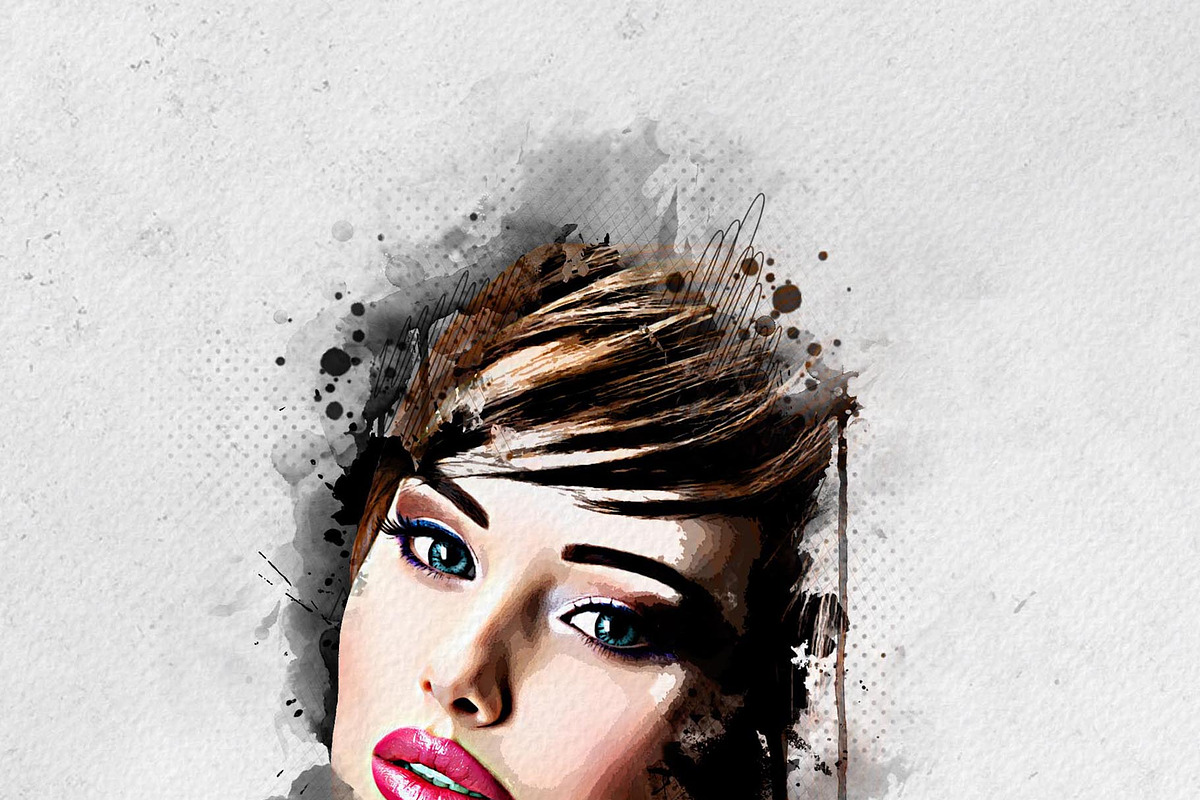 Beautiful Portrait Art Photo Effect, an Action Add-On by MRI STUDIO (Photo 6 of 18)