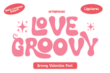 Love Groovy is a Display Font