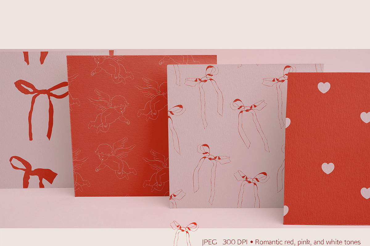 Valentine's vibe. Romantic cards, an Illustration by NatalieArtsDenysenko (Photo 3 of 9)