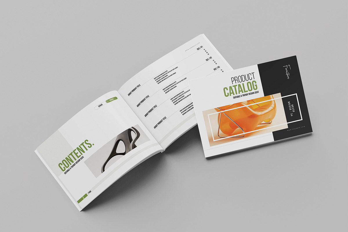 Product Catalog Template Landscape, a Brochure Template by Spark_Creative (Photo 2 of 12)
