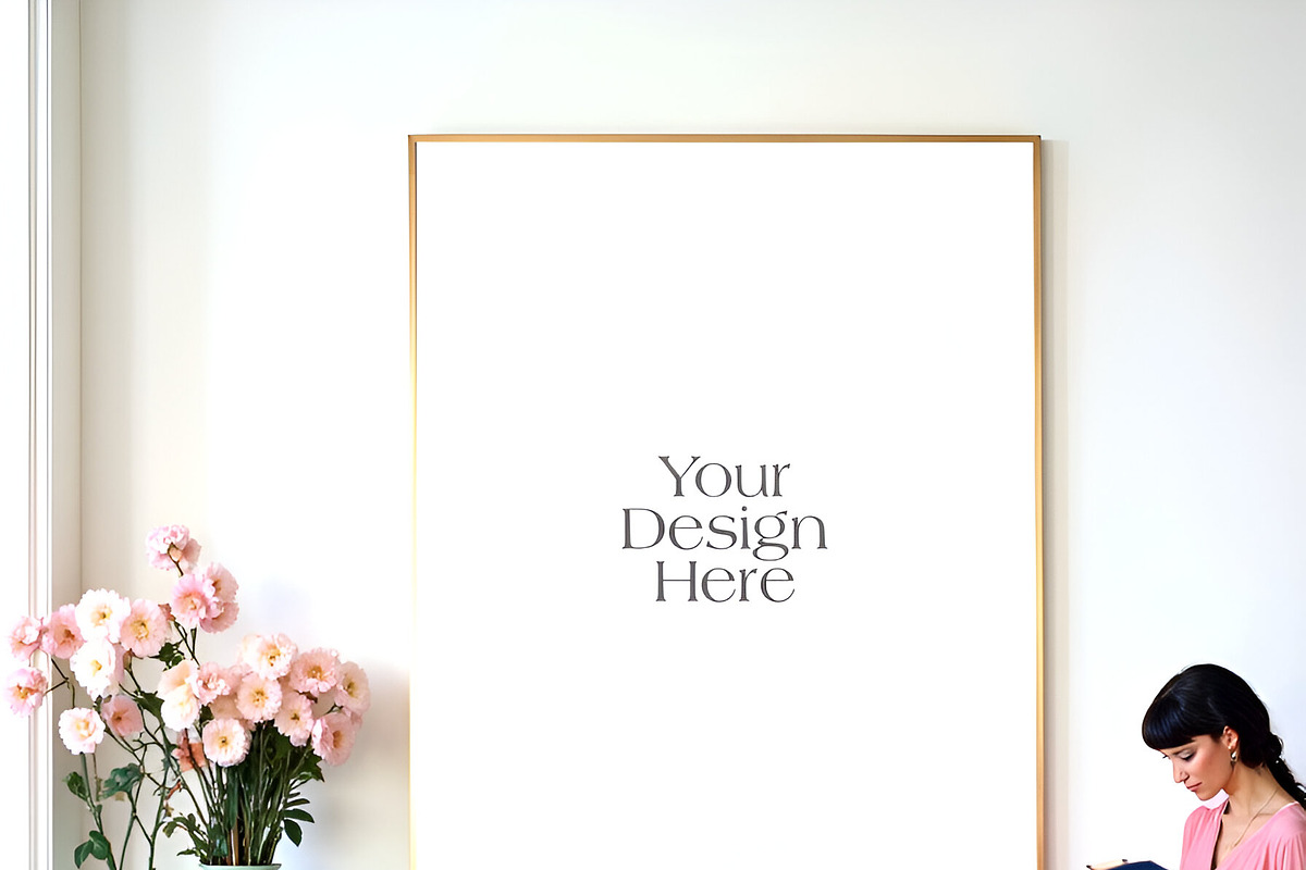Karla's Styled Art Print Mockup 04, a Household Mockup by The Wall Art Mockup Shop (Photo 2 of 3)