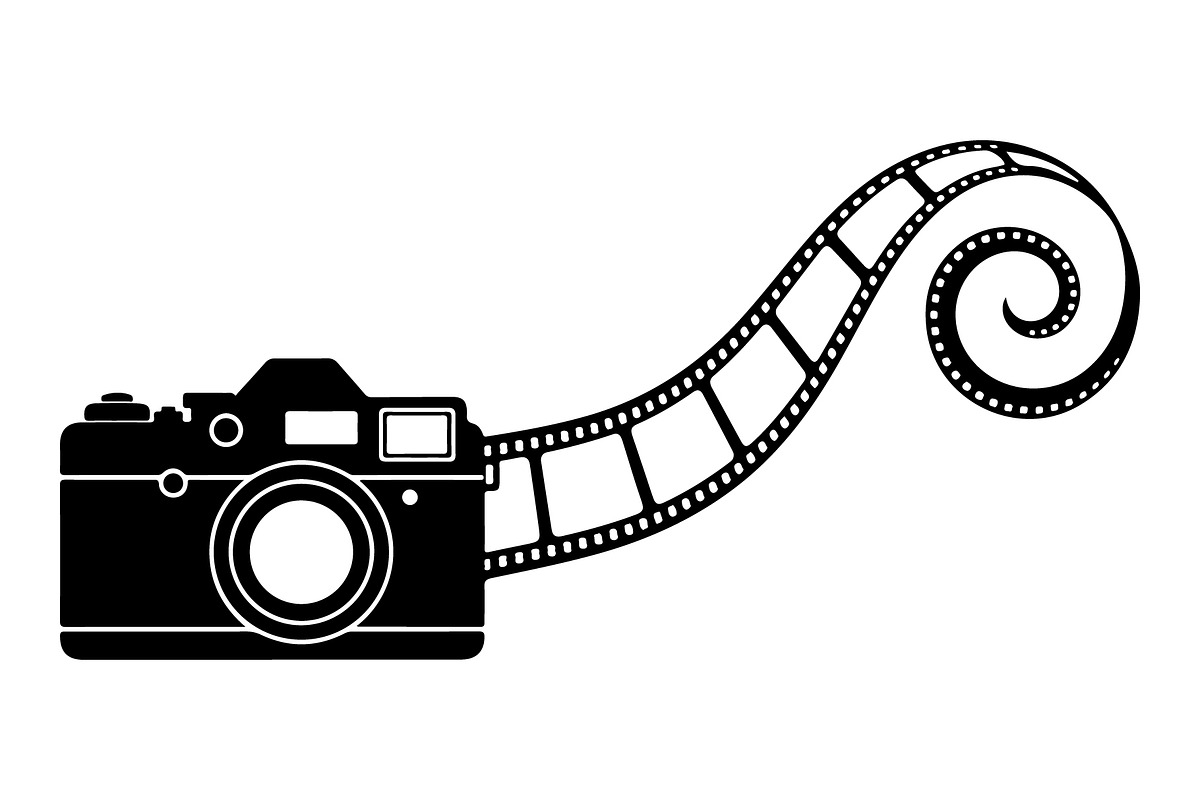Vintage Camera Film Silhouette, an Object Illustration by yasushie (Photo 16 of 31)