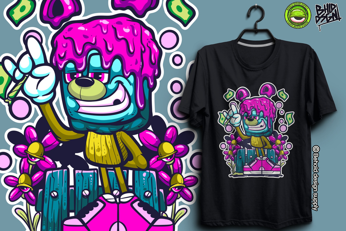 ICE COOL - design, an Illustration by Behold creative supply (Photo 3 of 3)