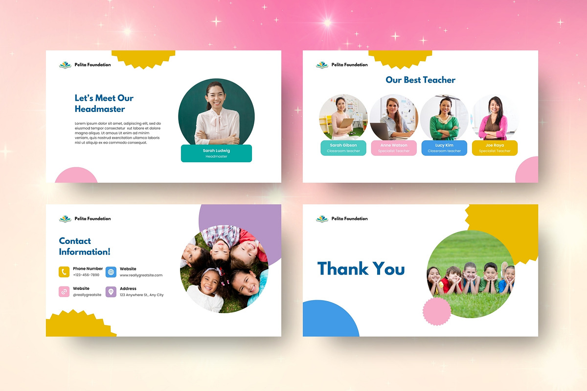 Kindergarten Keynote, a Presentation Template by FIBRINOSÄ (Photo 3 of 5)