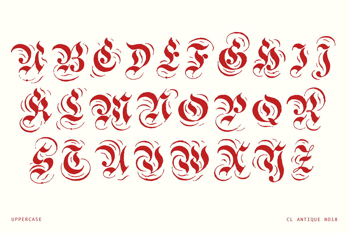 Fraktur Display Font – Vintage Type, a Blackletter Font by Century Library (Photo 3 of 5)
