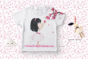 Pink Dreams of Sakura-watercolor set, a Texture Illustration by Satika (Thumbnail 6 of 12)