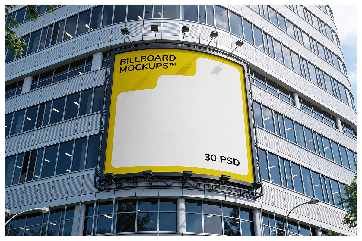 City Billboard Mockups Vol.3, an Advertising Mockup by Mr.Mockup™ (Photo 9 of 18)