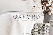 Oxford | Minimal Sans Serif, a Sans Serif Font by Jen Wagner Co (Thumbnail 10 of 10)