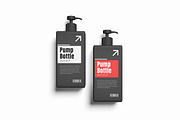 Pump Bottle Mockup, a Packaging Mockup by AndikaGraphic (Thumbnail 4 of 6)