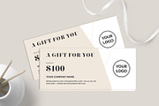 Gift Certificate Template, a Card Template by Amit Debnath (Thumbnail 3 of 6)