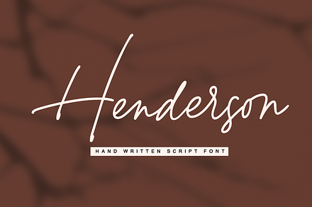 Henderson Script