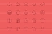 40 Apparel Icons, an Icon by Petr Knoll (Thumbnail 2 of 3)
