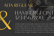 Alta Typeface (3 Weights) - SAVE 20%, a Sans Serif Font by Aaron Amar (Thumbnail 4 of 6)