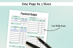 Budget By Paycheck, Biweekly Budget