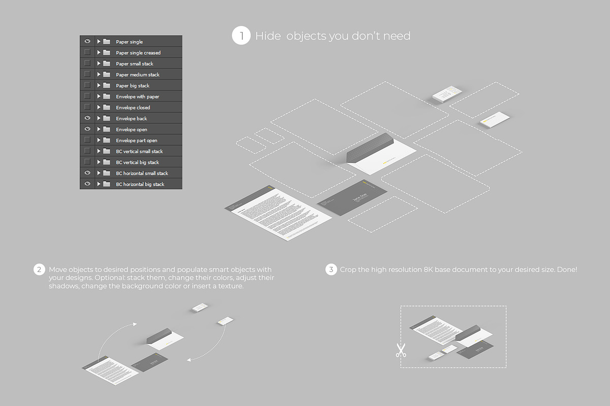 Stationery Scene Creator, a Product Mockup by KIPET (Photo 3 of 13)