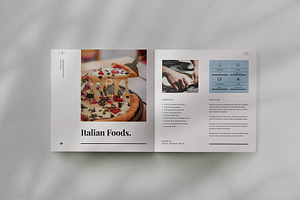 Square Cookbook/Recipe Book