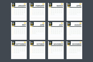 2020 Calendar And Planner