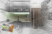 Architecture Sketch Photo Effect, a Brushes & More by zahidhossainalif (Thumbnail 6 of 10)