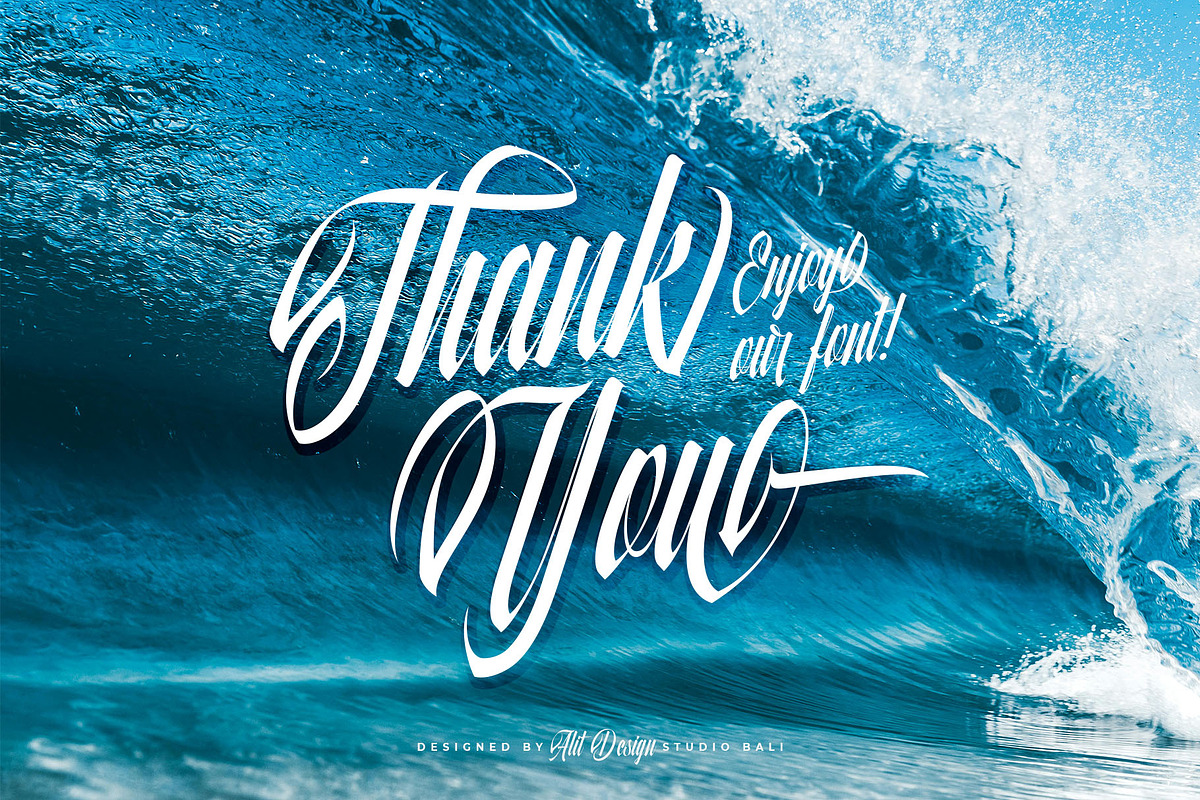 Quality Brazilian Font, a Script Font by alit design (Photo 20 of 20)