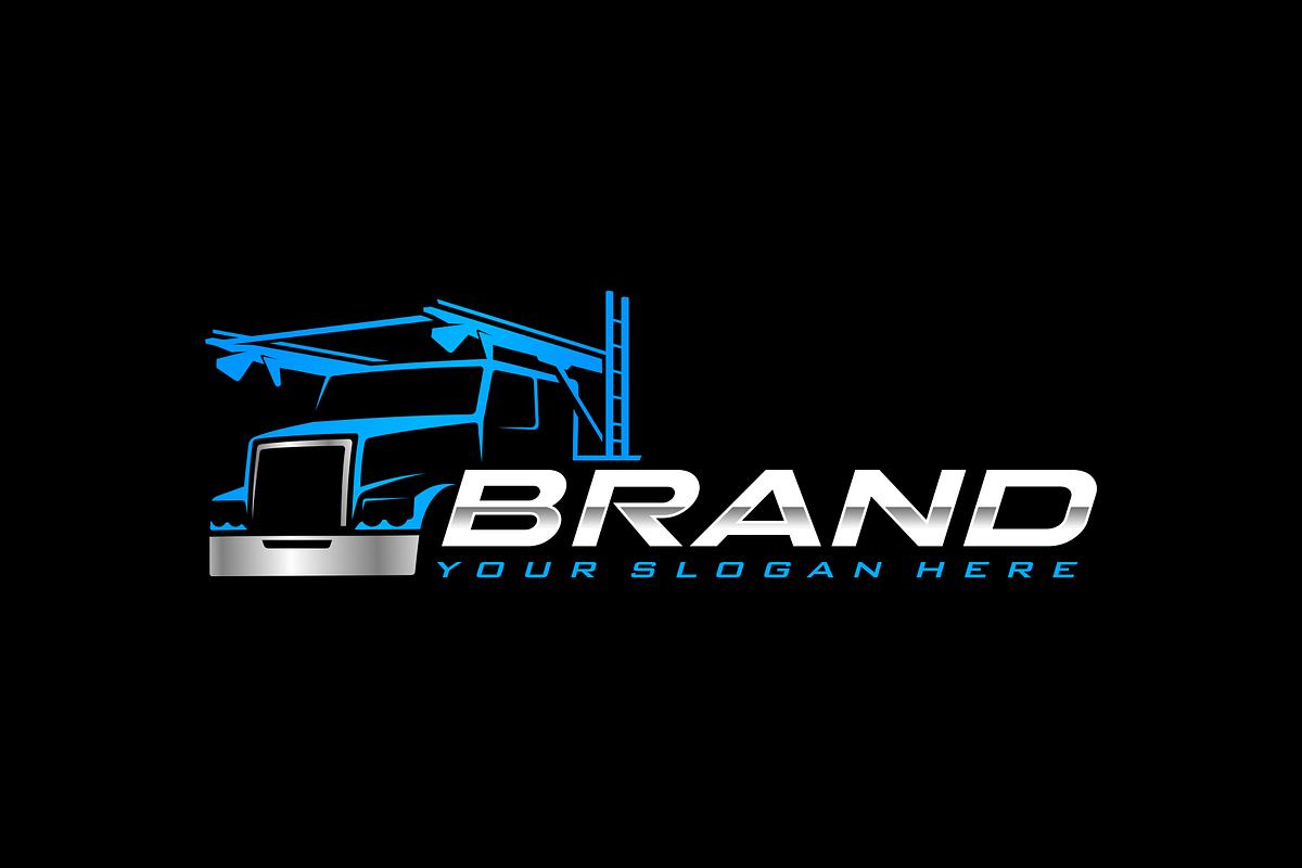Trucking logo template, a Branding & Logo Template by TFamz