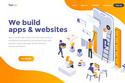 Modern flat design isometric graphic, a Templates & Theme by Creative Graphics (Thumbnail 11 of 12)