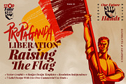 Liberation Raising The Flag, an Illustration by RMPL.std (Thumbnail 1 of 5)