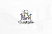 Interior Design Logo, a Branding & Logo Template by Slim Studio (Thumbnail 3 of 3)