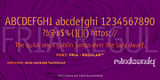Fria™, a Sans Serif Font by MINDCANDY (Thumbnail 1 of 4)