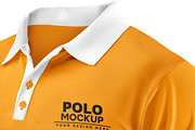 Polo Shirt Mockup, a Shirt Mockup by GraphicsPixel (Thumbnail 8 of 13)