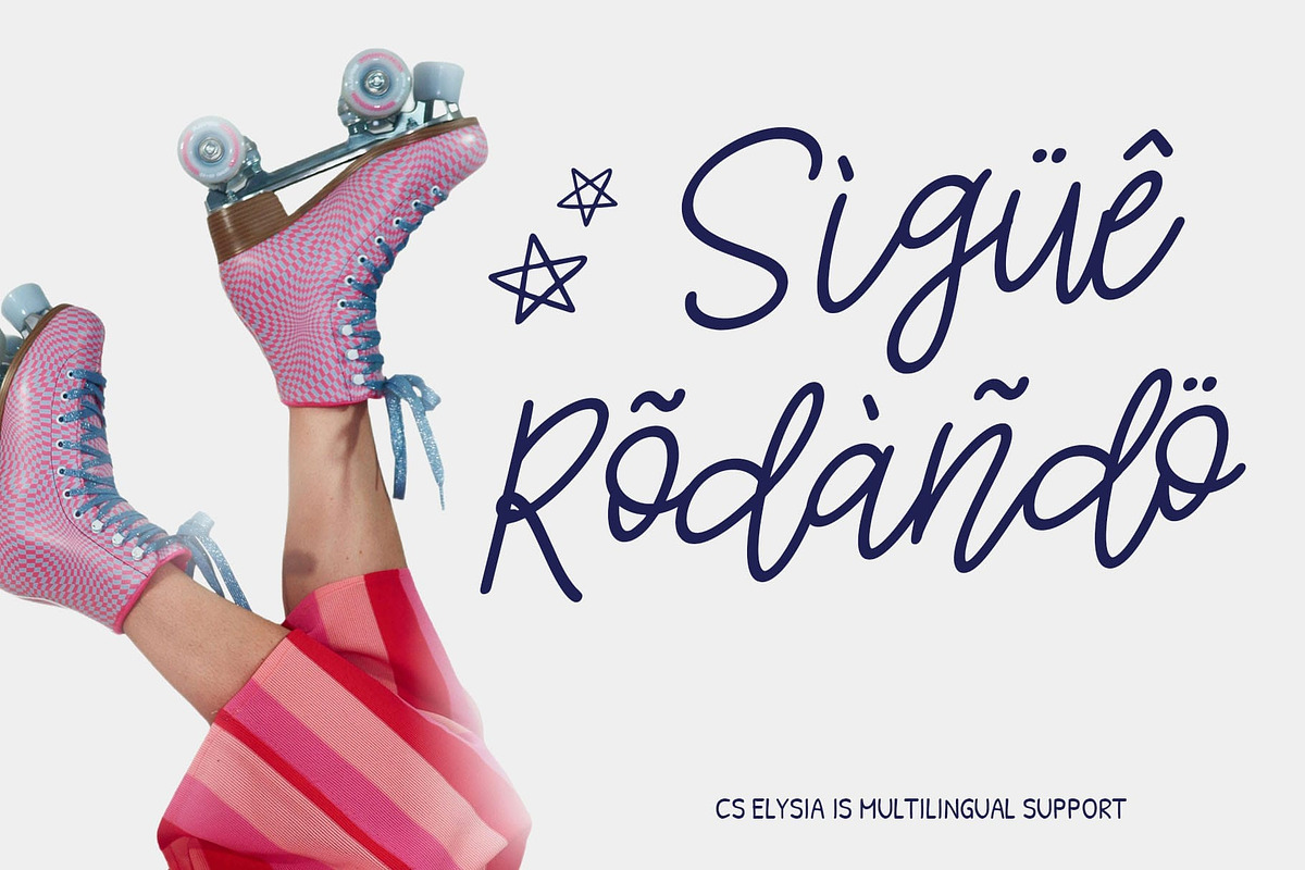 CS Elysia – Elegant Script Font, a Script Font by Craft Supply Co. (Photo 5 of 8)
