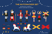 Nutcracker Christmas Set Vector, an Animal Illustration by Masherdraws (Thumbnail 5 of 7)