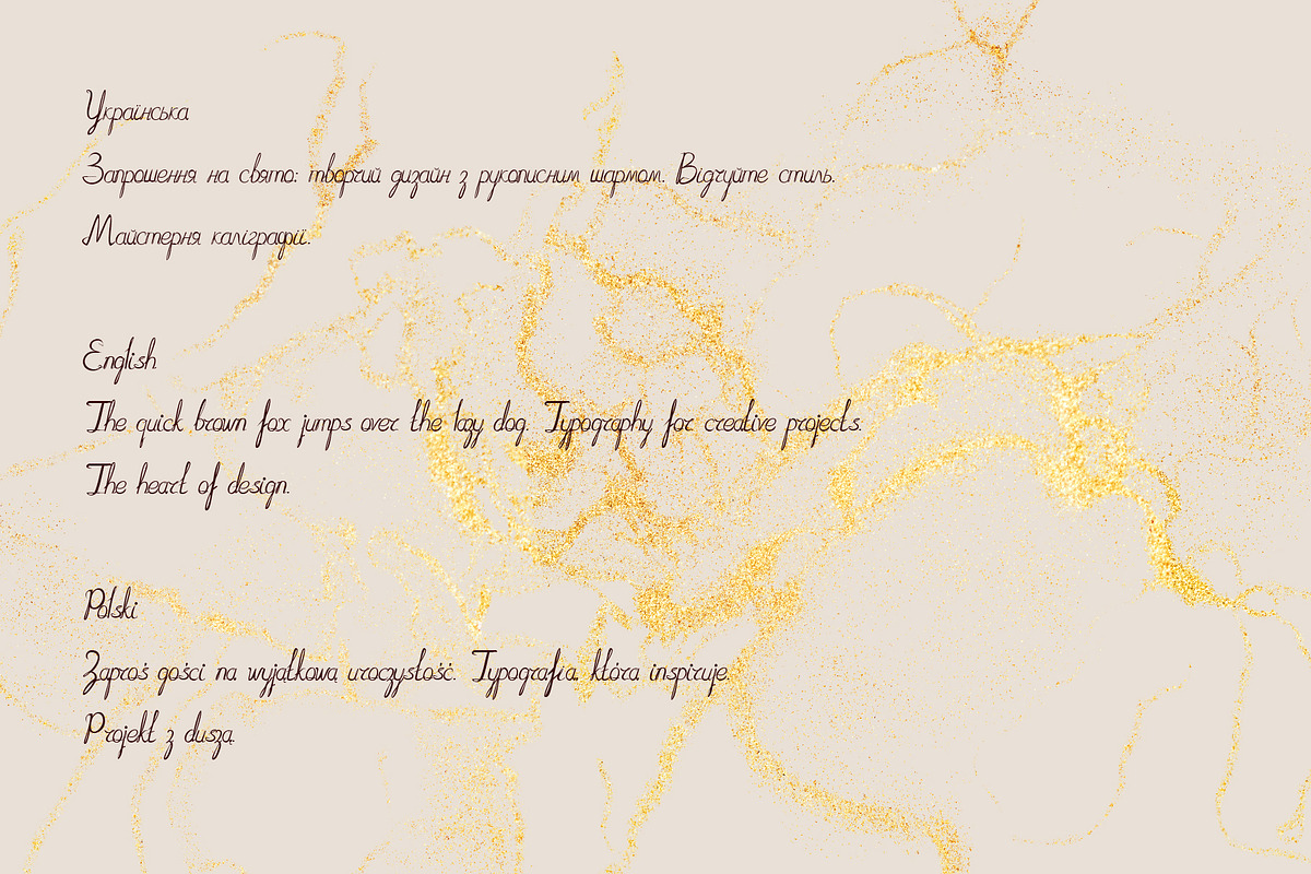 Moderna Script, a Script Font by Digital illustration shop (Photo 6 of 8)
