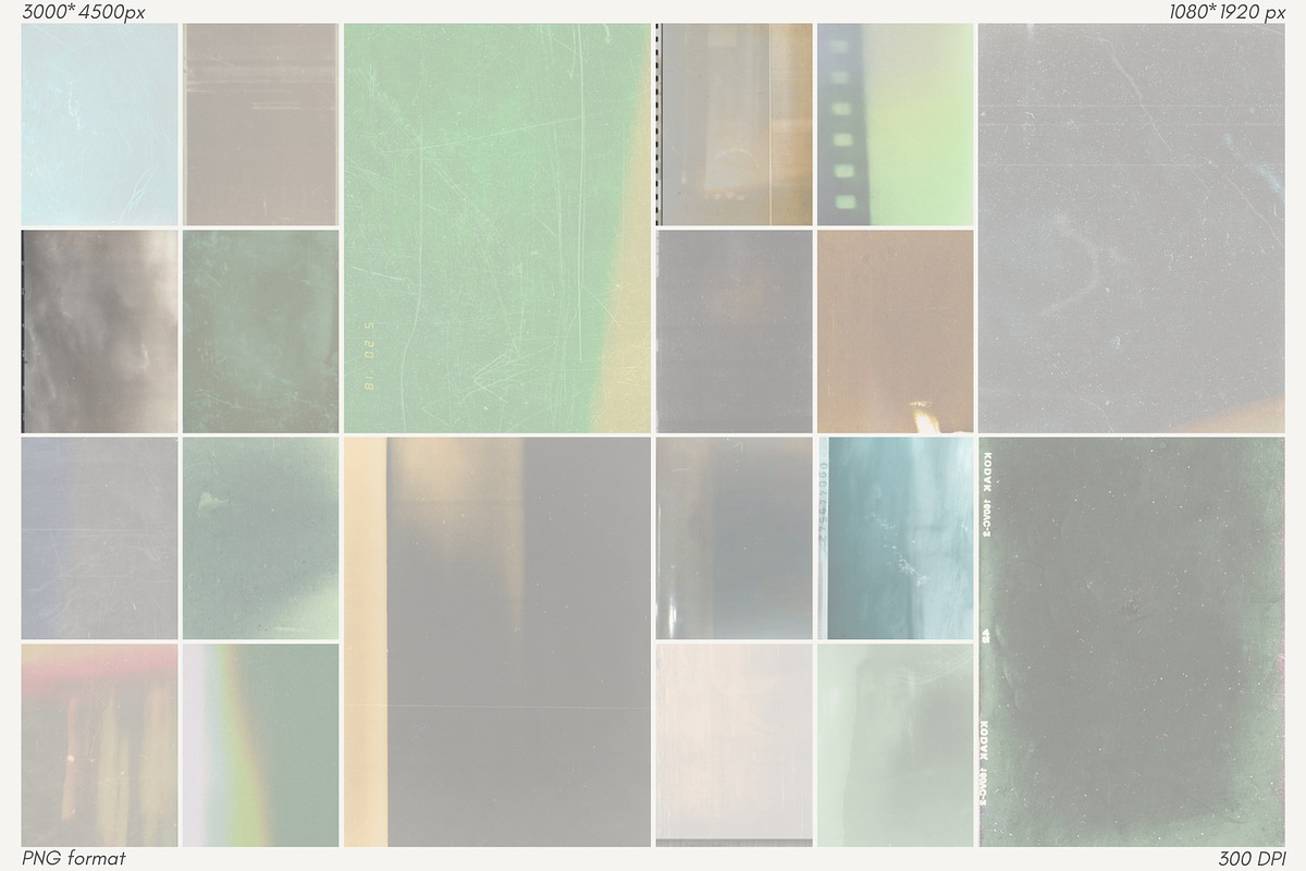 20 VINTAGE FILM OVERLAY TEXTURES, a Texture Graphic by lerinartstudio (Photo 11 of 12)