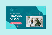 Travel Youtube Thumbnail Template, a Social Media Template by hekenostudio (Thumbnail 4 of 6)