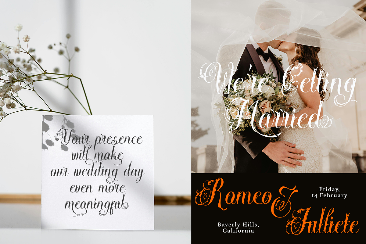 Hentagie Classic Script, a Script Font by madeDeduk (Photo 6 of 11)