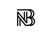 Letter BN NB Logo, a Branding & Logo Template by Buqancreative (Thumbnail 1 of 4)