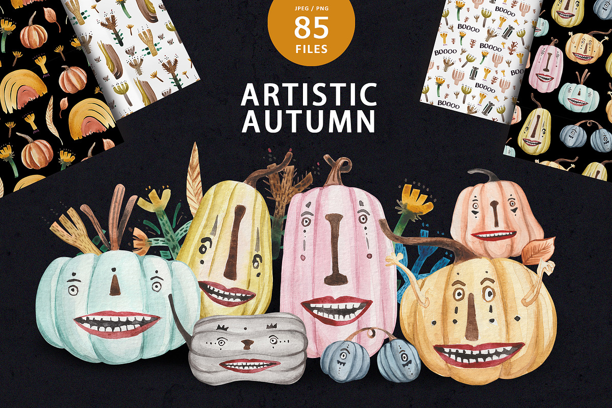 Artistic Autumn, a Decorative Illustration by Design X0 (Photo 1 of 12)