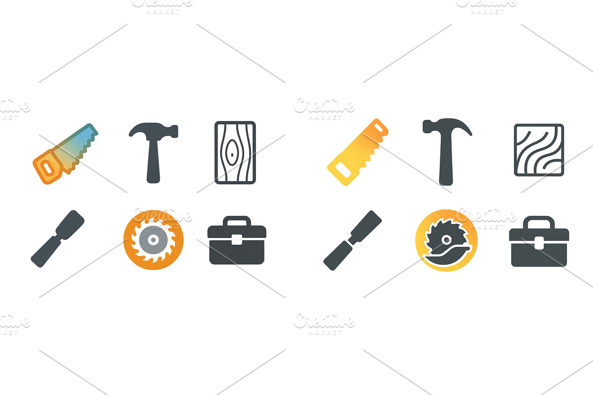 Tools and equipment in various, an Illustration by ZinetroN
