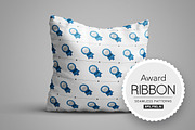 Award Ribbon Seamless Pattern, a Pattern Graphic by ToozDesign (Thumbnail 2 of 10)